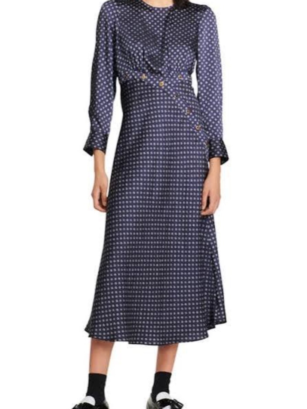 Sandro Ricci printed midi dress - Picture 2 of 6